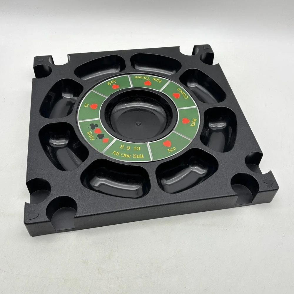 Tripoley Special Edition Cadaco Rotating Turntable Board Game Complete